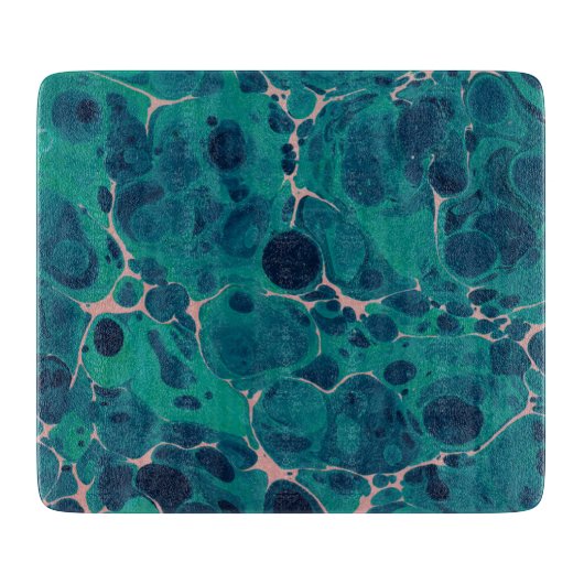 Faux Marble Florentine Endpaper Snijplank (Voorkant)