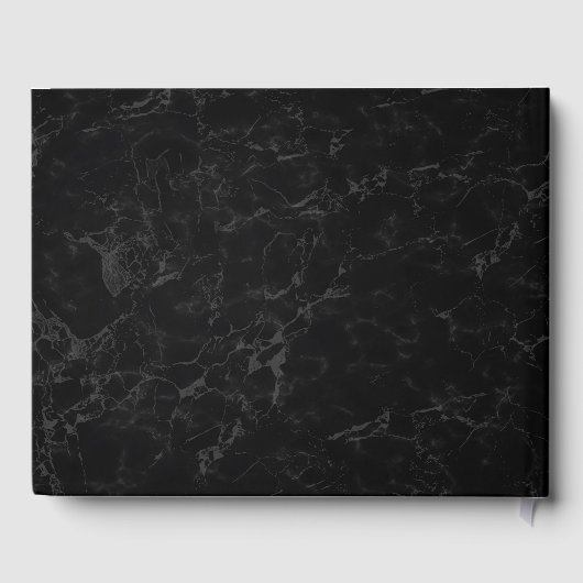Faux Marble Geometric Gastenboek (Achterkant)