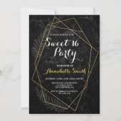 Faux Marble Geometric zoete 16 Kaart (Voorkant)