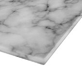 Faux Marble Glass Cutting Board Snijplank (Hoek)