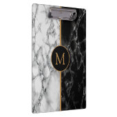 Faux Marble Klembord met aangepaste letter (Rechts)