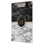 Faux Marble Klembord met aangepaste letter (Links)