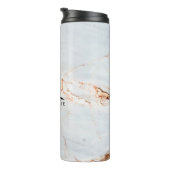 Faux Marble Thermal Tumbler Thermosbeker (Geroteerd rechts)