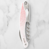 Faux marmer & glitter ombre kurkentrekker (Achterkant)