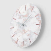 faux marmer grote klok (Hoek)