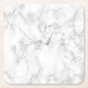 Faux marmer kartonnen onderzetters