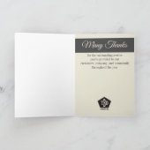 Faux marmer-medewerker van de jaars erkenningskaar kaart (Binnen)