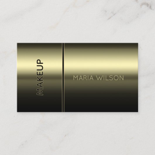 Faux mascara brush makeup Business Card Visitekaartje (Voorkant)