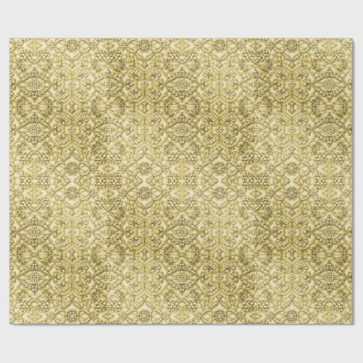  Faux met reliëf metaalgulden Cadeaupapier (Vlak)