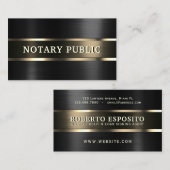 Faux, metaal, textuur goud en metaal visitekaartje (Voorkant / Achterkant)