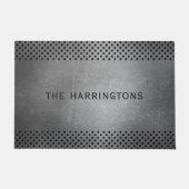 Faux Metal aangepaste naam door matten (Voorkant)