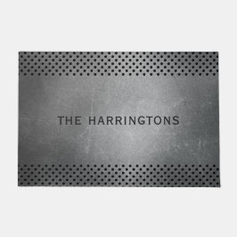 Faux Metal aangepaste naam door matten