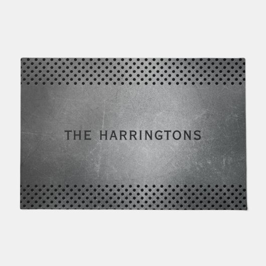 Faux Metal aangepaste naam door matten (Voorkant)