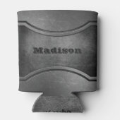 Faux Metal aangepaste naam koelbox Blikjeskoeler (Achterkant)
