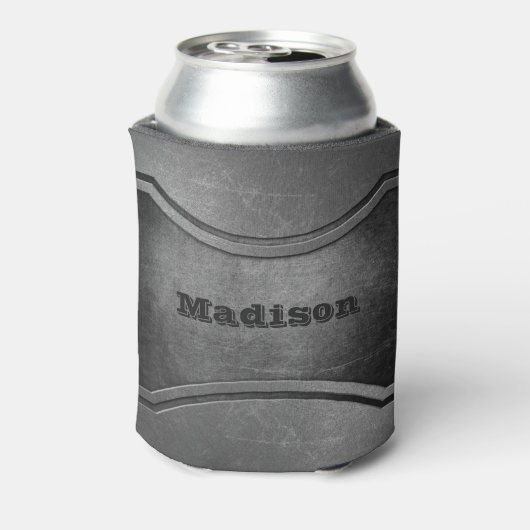 Faux Metal aangepaste naam koelbox Blikjeskoeler (Blikje Achterkant)