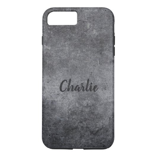 Faux Metal aangepaste telefoongesprekken Case-Mate iPhone Case (Achterkant)