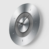 Faux Metal Elegant Moderne Wall Clock Grote Klok (Hoek)