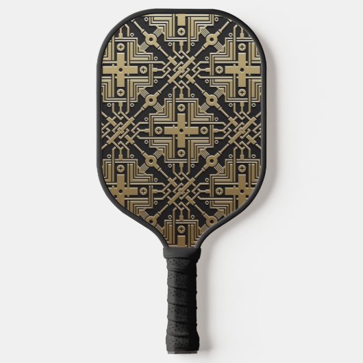 Faux Metal Pickleball Paddle (Voorkant)