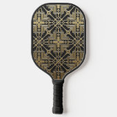 Faux Metal Pickleball Paddle (Achterkant)
