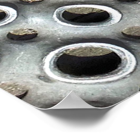 FAUX METAL POSTER (Hoek)