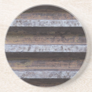 Faux metale uitrusting zandsteen onderzetter