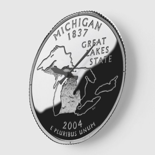 Faux Michigan State Quarter Clock Grote Klok (Hoek)