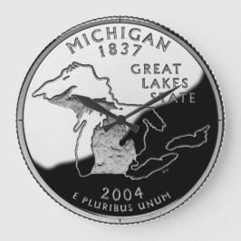 Faux Michigan State Quarter Clock Grote Klok