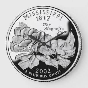 Faux Mississippi State Quarter Clock Grote Klok