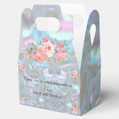 Faux Moeder van de Parel Favoriete Boxen Bedankdoosjes (Geopend)