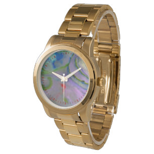 Faux Moeder van Pearl eWatch Horloge