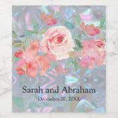 Faux moeder van Pearl Wijn Etiket (Enkel label)