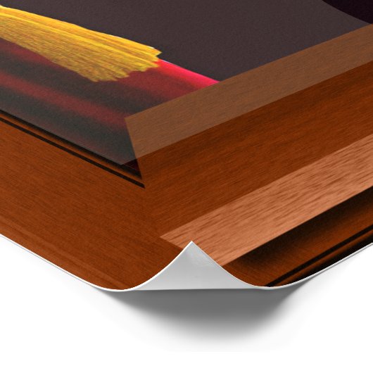 Faux Movie Theater Ticket Window Poster (Hoek)