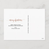 Faux nam Gouden Gehuwd en Vrolijke Foto | van Feestdagenkaart (Achterkant)