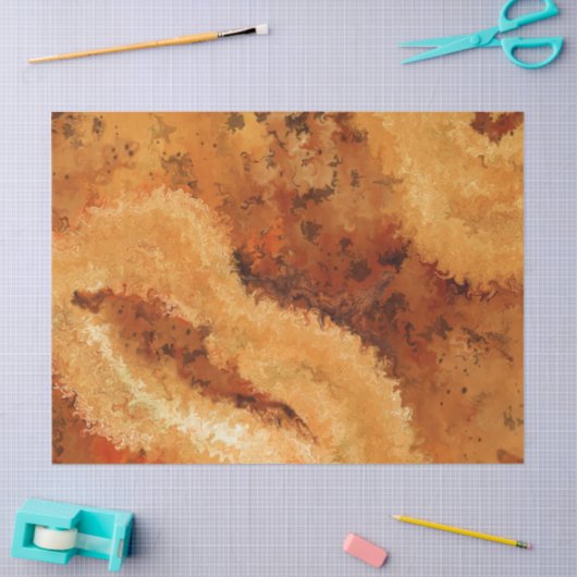 Faux nerfpatroon van walnoot  tissuepapier (Craft)