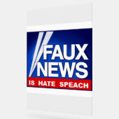 Faux News  Acryl Bord (Hoek)