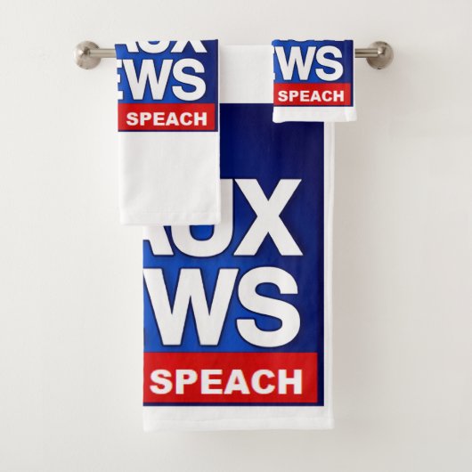 Faux News Bad Handdoek (Insitu)