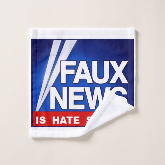 Faux News Bad Handdoek (Wasdoekje)