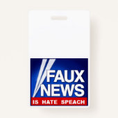 Faux News Badge (Voorkant)