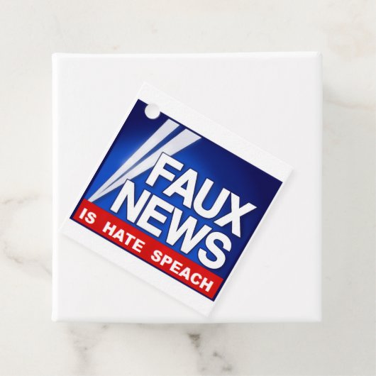 Faux News Bedankjes Labels (In situ)