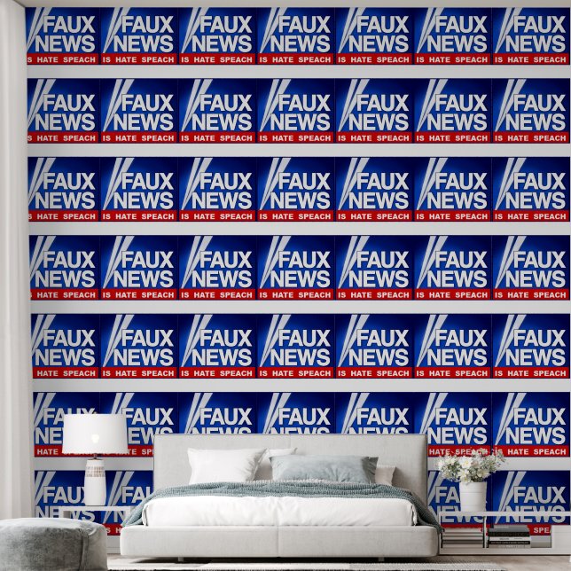 Faux News  Behang (Slaapkamer)