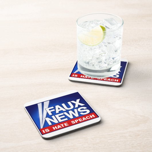 Faux News Bier Onderzetter (Rechterzijde)