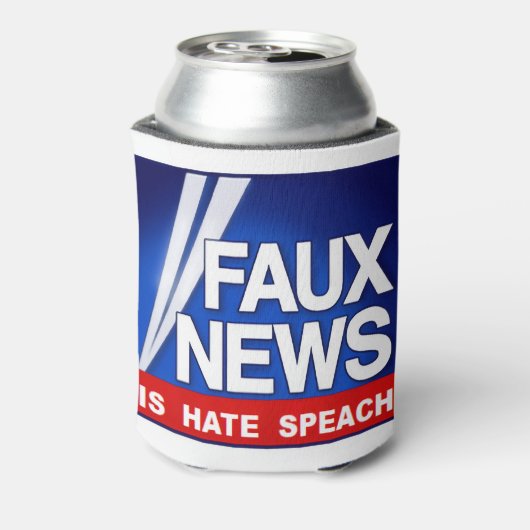 Faux News Blikjeskoeler (Blikje Achterkant)