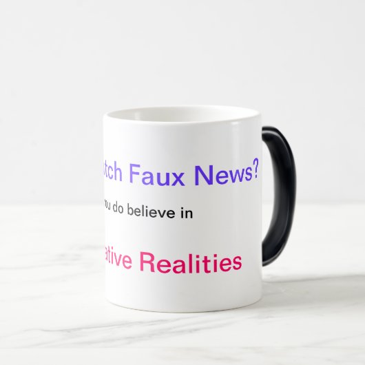 Faux News Coffee Mok (Voorkant rechts)