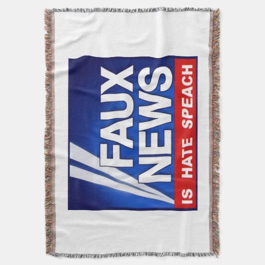 Faux News Deken (Voorkant Verticaal)