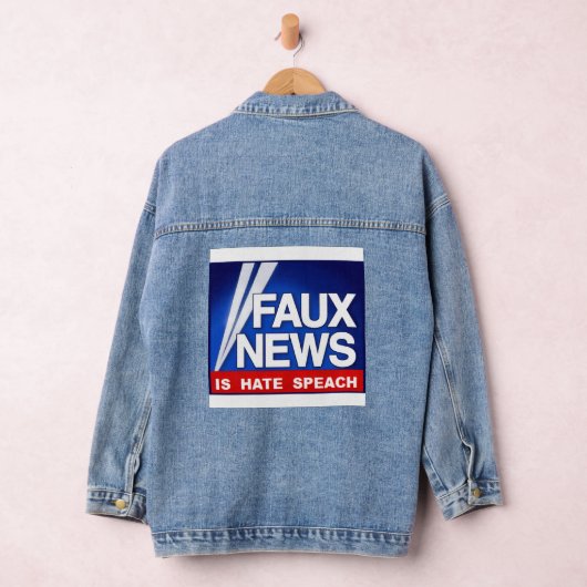 Faux News Denim Jacket (Hangar)