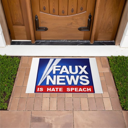 Faux News Deurmat (Buiten)
