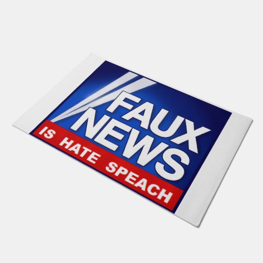 Faux News Deurmat (Schuin)
