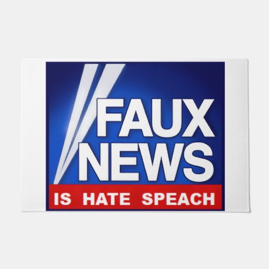 Faux News Deurmat (Voorkant)