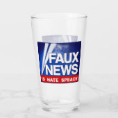 Faux News Glas (Achterkant)