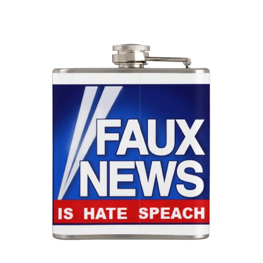 Faux News Heupfles (Achterkant)